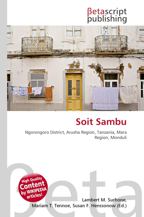Kniha Soit Sambu Mariam T. Tennoe