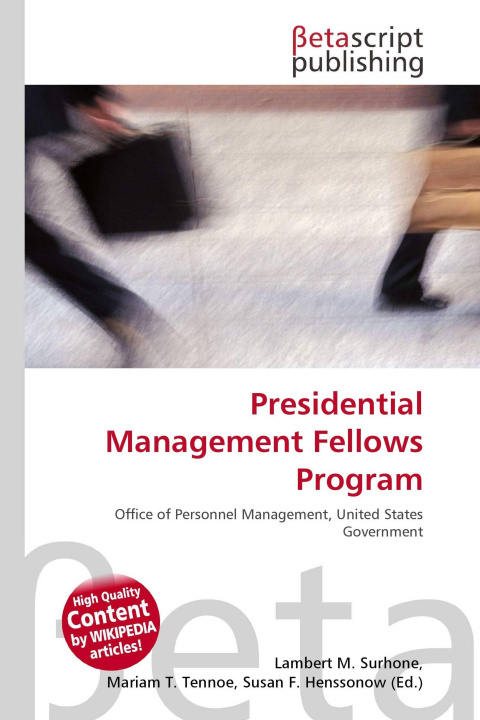Kniha Presidential Management Fellows Program Mariam T. Tennoe