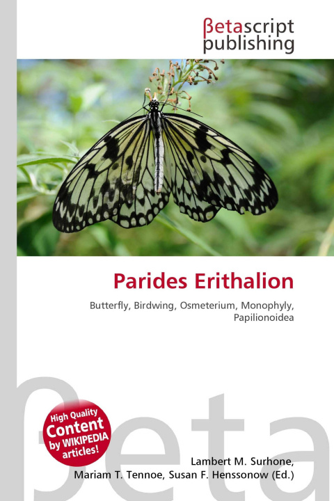 Kniha Parides Erithalion Mariam T. Tennoe