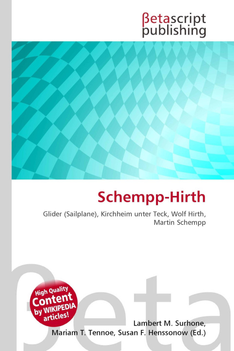 Kniha Schempp-Hirth Mariam T. Tennoe