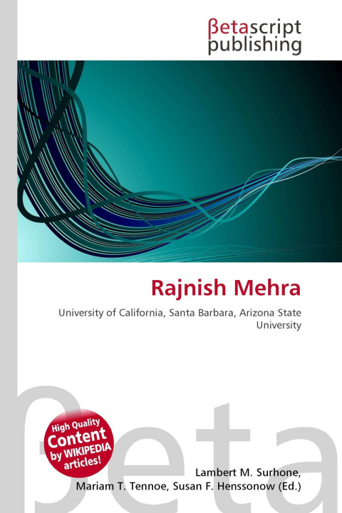 Kniha Rajnish Mehra Mariam T. Tennoe