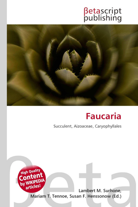 Kniha Faucaria Mariam T. Tennoe