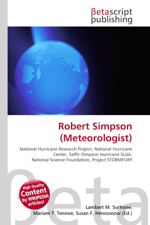 Kniha Robert Simpson (Meteorologist) Mariam T. Tennoe