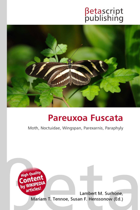 Kniha Pareuxoa Fuscata Mariam T. Tennoe