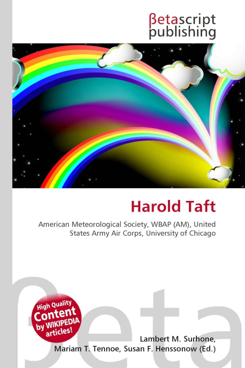 Kniha Harold Taft Mariam T. Tennoe