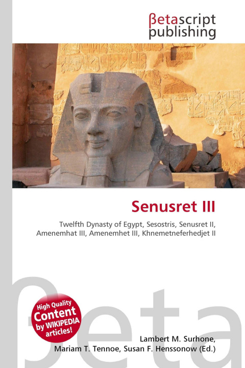 Kniha Senusret III Mariam T. Tennoe