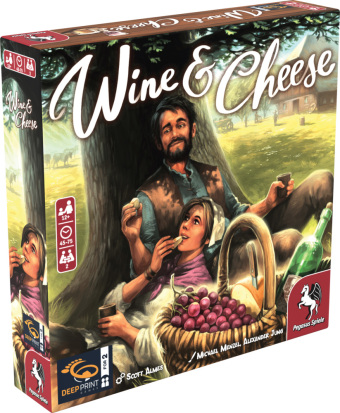Hra/Hračka Wine & Cheese (Deep Print Games) (English Edition) 