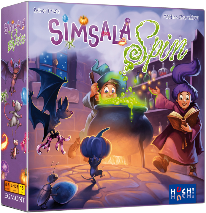 Kniha Gra Simsala Spin 
