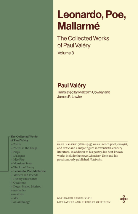Kniha Leonardo, Poe, Mallarmé – The Collected Works of Paul Valéry, Volume 8 Paul Valéry