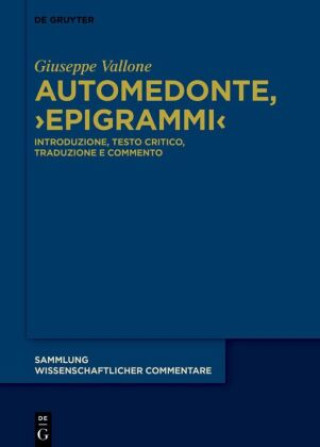 Kniha Automedonte, 'Epigrammi' Giuseppe Vallone