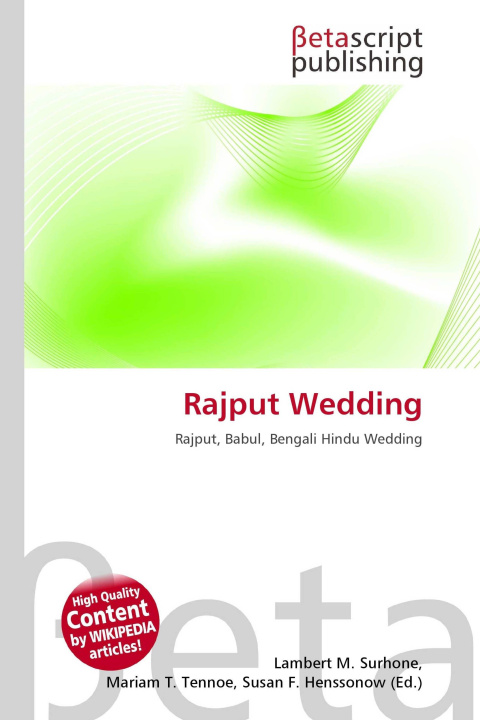 Kniha Rajput Wedding Mariam T. Tennoe