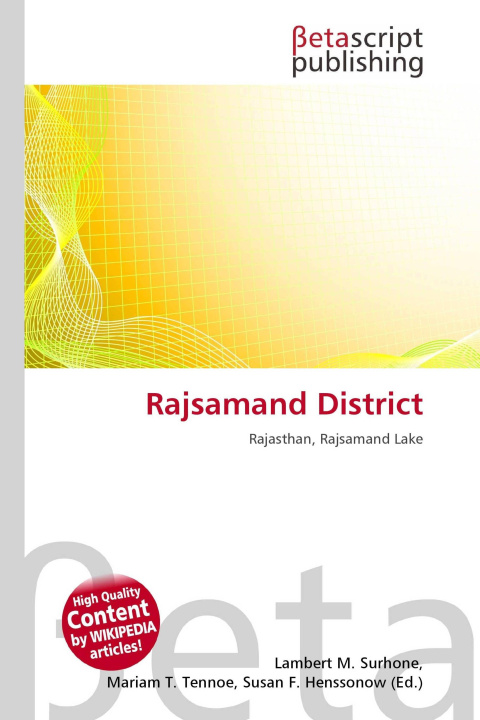 Kniha Rajsamand District Mariam T. Tennoe