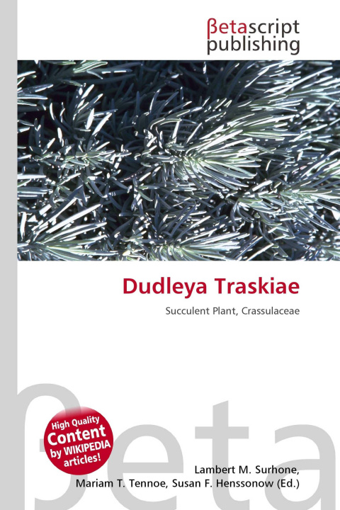 Kniha Dudleya Traskiae Mariam T. Tennoe