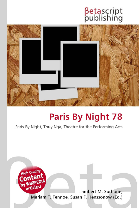 Knjiga Paris By Night 78 Mariam T. Tennoe