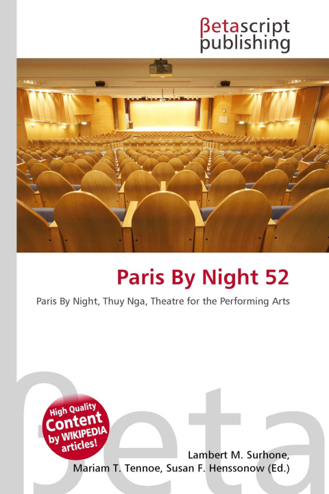 Knjiga Paris By Night 52 Mariam T. Tennoe