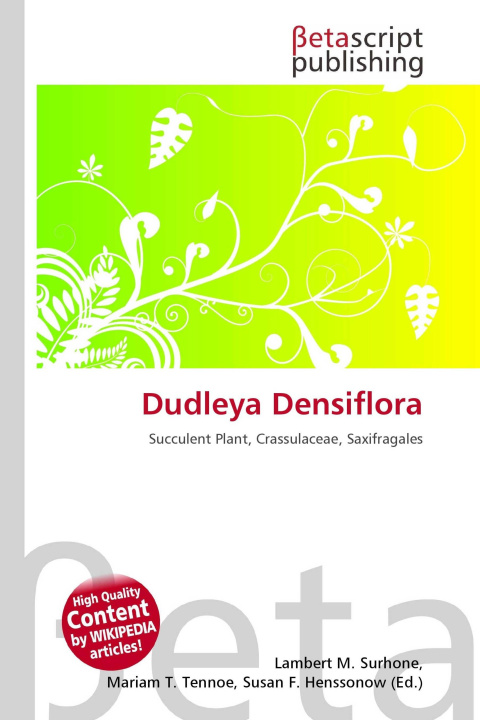 Knjiga Dudleya Densiflora Mariam T. Tennoe