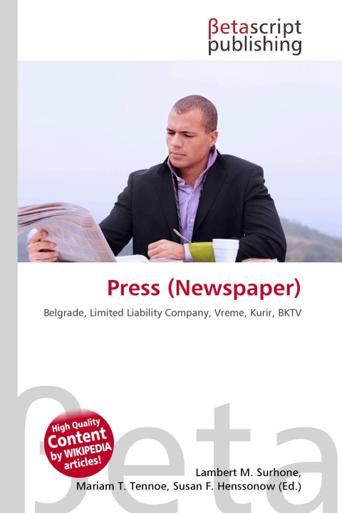 Kniha Press (Newspaper) Mariam T. Tennoe