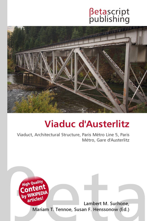 Kniha Viaduc d'Austerlitz Mariam T. Tennoe