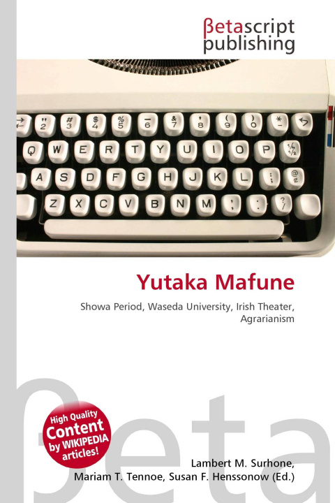 Kniha Yutaka Mafune Mariam T. Tennoe
