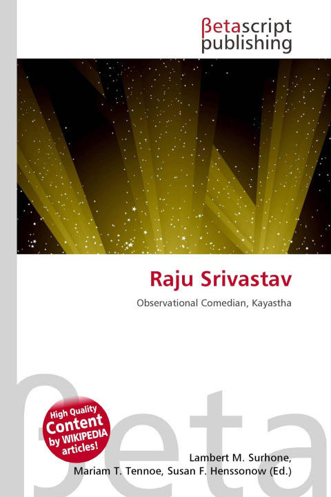 Kniha Raju Srivastav Mariam T. Tennoe