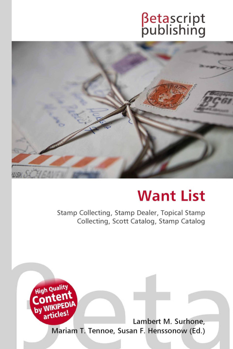 Kniha Want List Mariam T. Tennoe