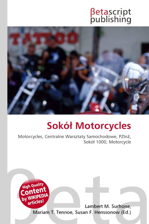 Kniha Sokó¿ Motorcycles Mariam T. Tennoe