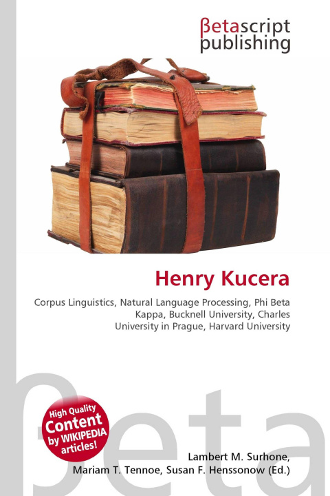 Kniha Henry Kucera Mariam T. Tennoe