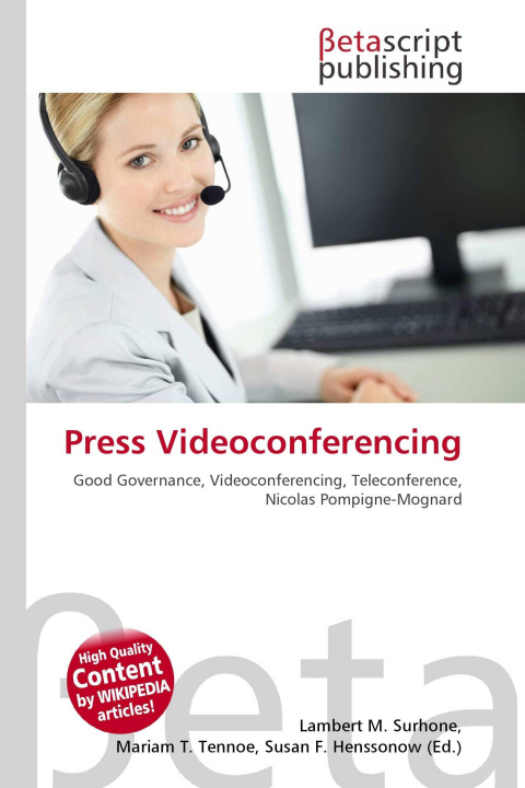 Kniha Press Videoconferencing Mariam T. Tennoe