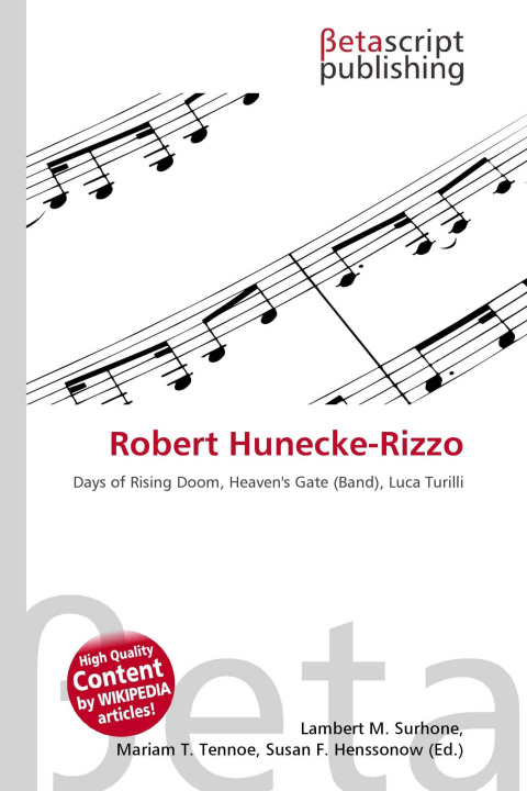 Kniha Robert Hunecke-Rizzo Mariam T. Tennoe