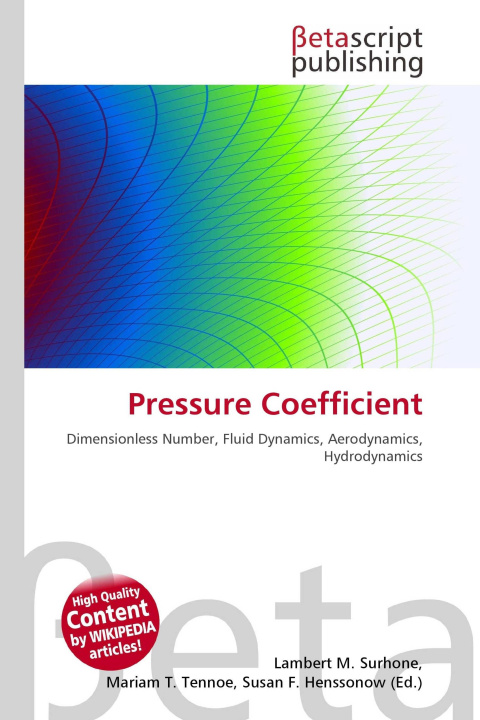 Kniha Pressure Coefficient Mariam T. Tennoe