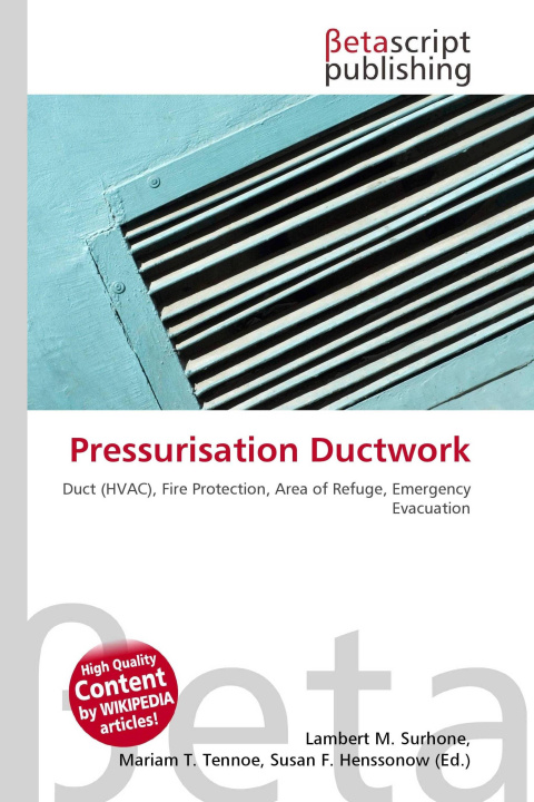 Kniha Pressurisation Ductwork Mariam T. Tennoe