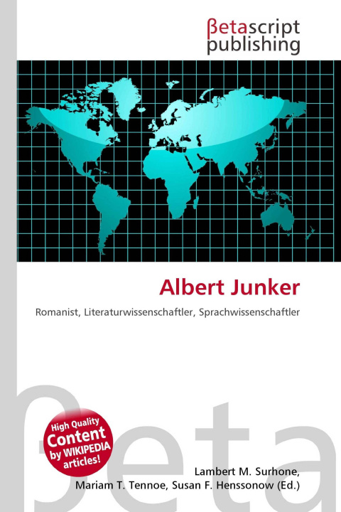 Kniha Albert Junker Mariam T. Tennoe