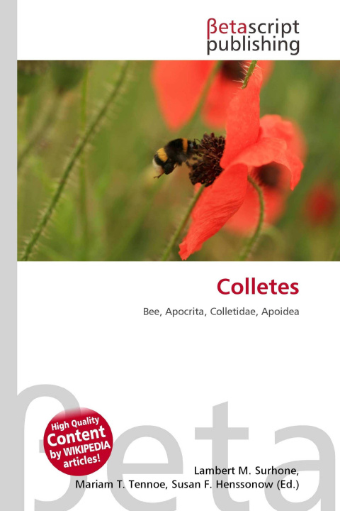 Kniha Colletes Mariam T. Tennoe