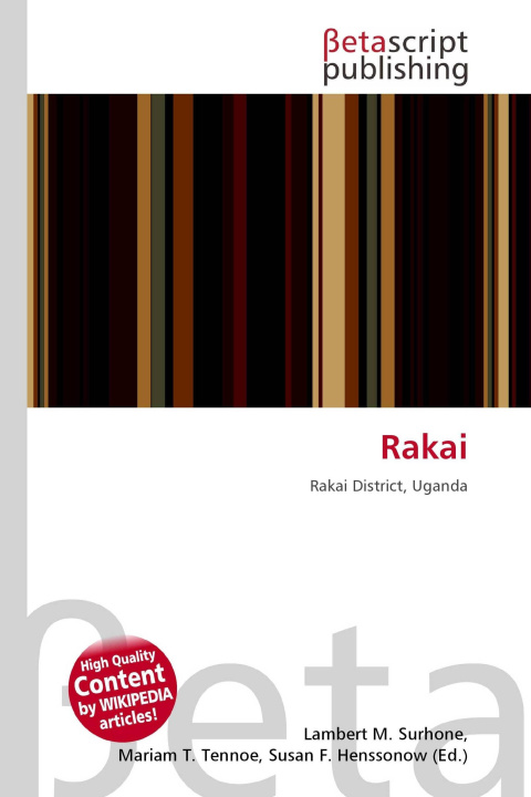 Kniha Rakai Mariam T. Tennoe