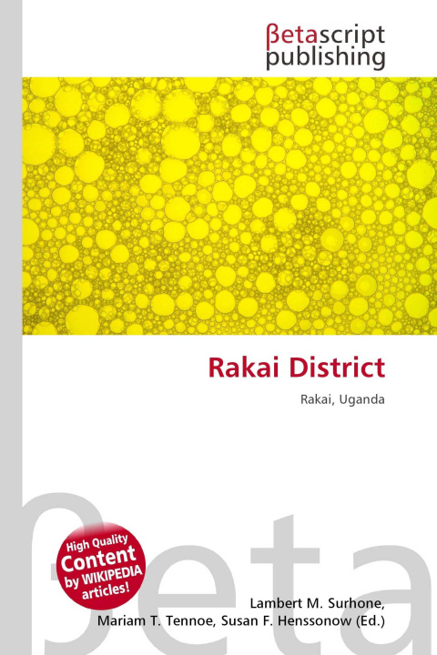 Kniha Rakai District Mariam T. Tennoe