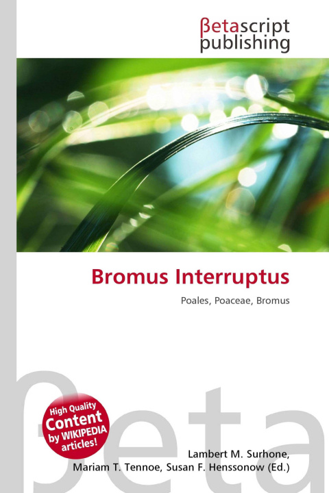 Kniha Bromus Interruptus Mariam T. Tennoe