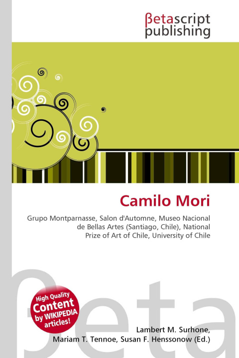 Knjiga Camilo Mori Mariam T. Tennoe