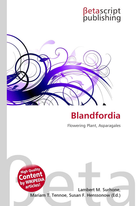 Kniha Blandfordia Mariam T. Tennoe