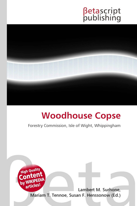 Kniha Woodhouse Copse Mariam T. Tennoe