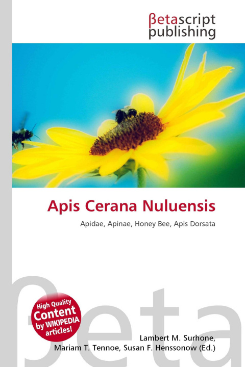 Kniha Apis Cerana Nuluensis Mariam T. Tennoe
