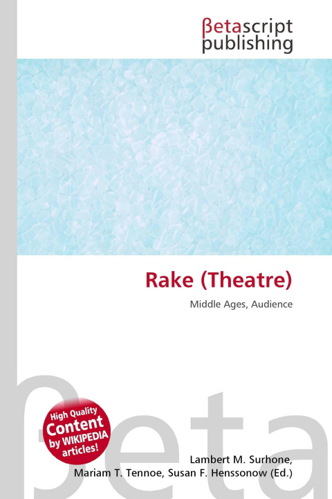 Kniha Rake (Theatre) Mariam T. Tennoe