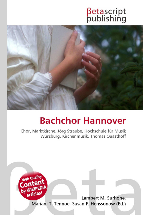Kniha Bachchor Hannover Mariam T. Tennoe