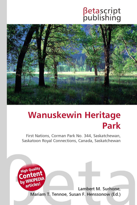 Kniha Wanuskewin Heritage Park Mariam T. Tennoe