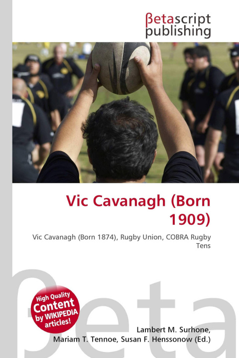 Kniha Vic Cavanagh (Born 1909) Mariam T. Tennoe