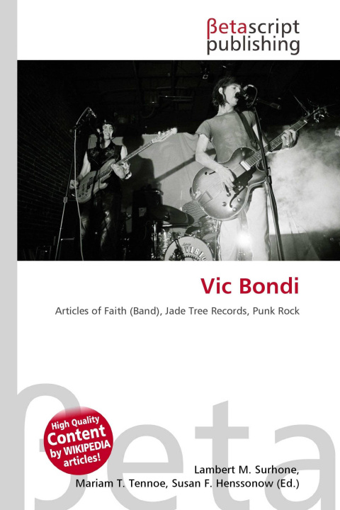 Knjiga Vic Bondi Mariam T. Tennoe