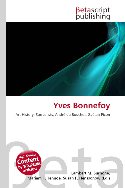 Kniha Yves Bonnefoy Mariam T. Tennoe