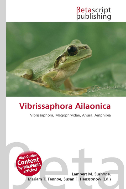 Kniha Vibrissaphora Ailaonica Mariam T. Tennoe