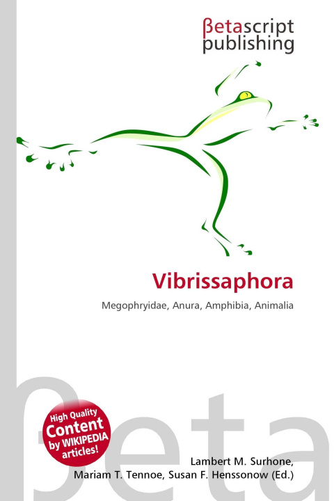Kniha Vibrissaphora Mariam T. Tennoe