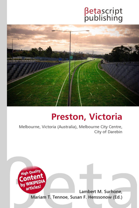 Kniha Preston, Victoria Mariam T. Tennoe