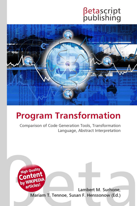 Könyv Program Transformation Mariam T. Tennoe
